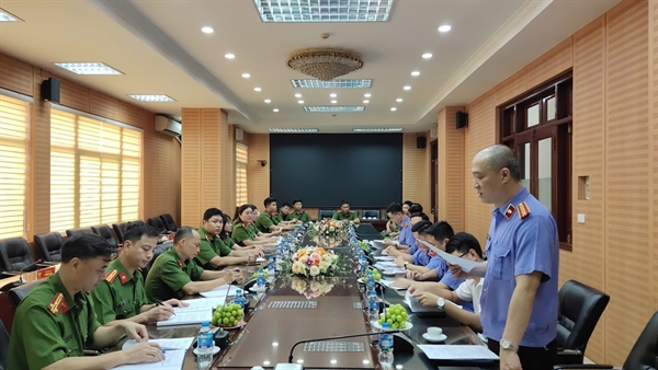 Viện KSND quận Đống Đa kiểm sát trực tiếp tại Nhà tạm giữ - Công an quận Đống Đa
